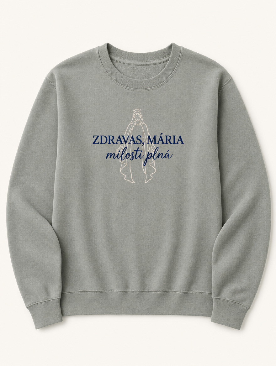 Mikina Zdravas, Mária – šalviová